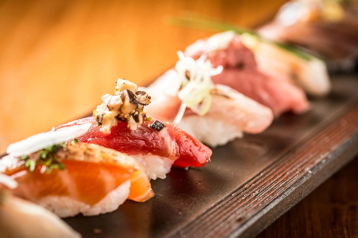 Seasonal & exclusive Seafood Nigiri