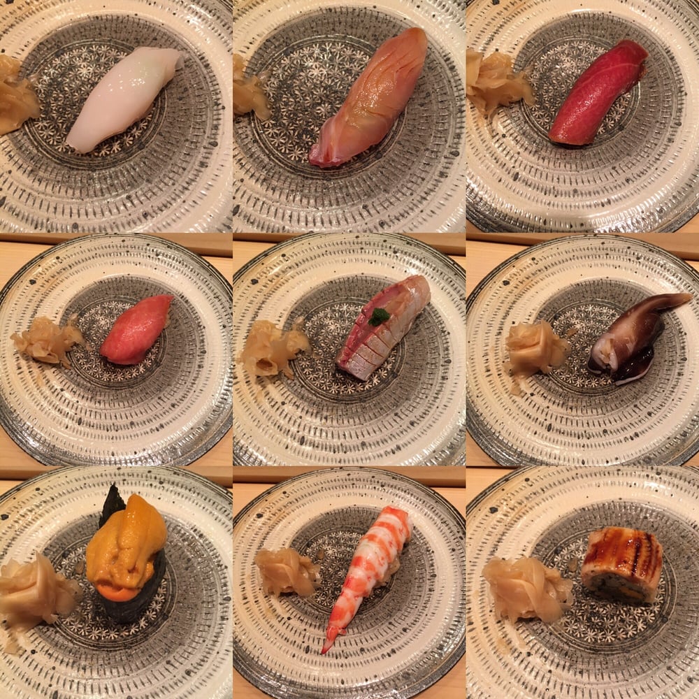Seasonal & exclusive Seafood Nigiri