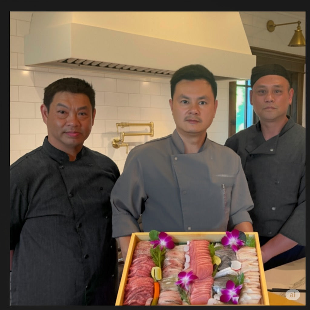 executive Chef Law and Team