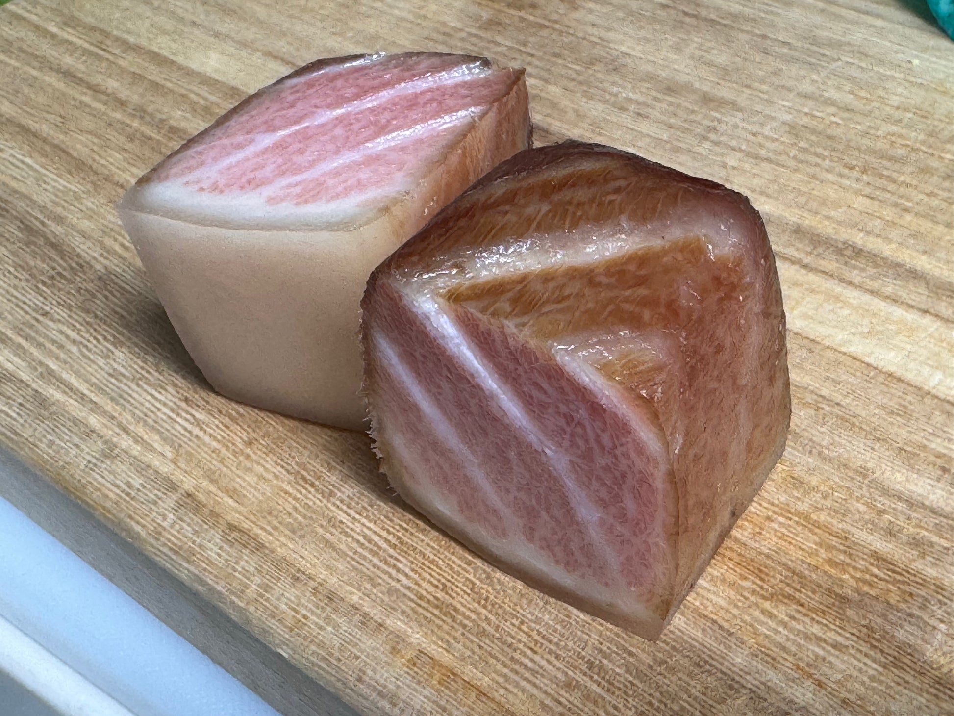 Crystalized fatty Tuna Cubes - Aged 22 Days